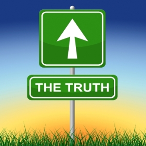 Truth Sign Shows No Lie & Accuracy, Stuart Miles; freedigitalphotos.net